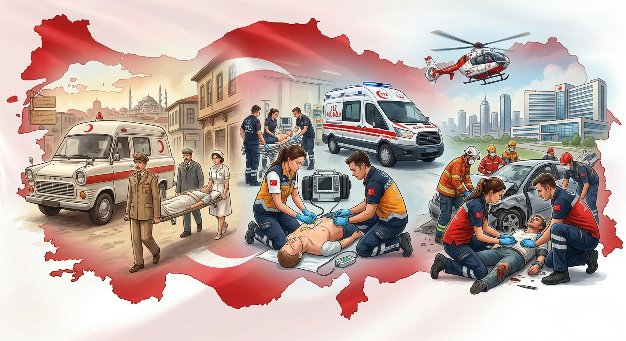 Türkiye’de Paramedikliğin Tarihi ve İlk Öncüleri | 112 Acil Sağlık Hizmetleri